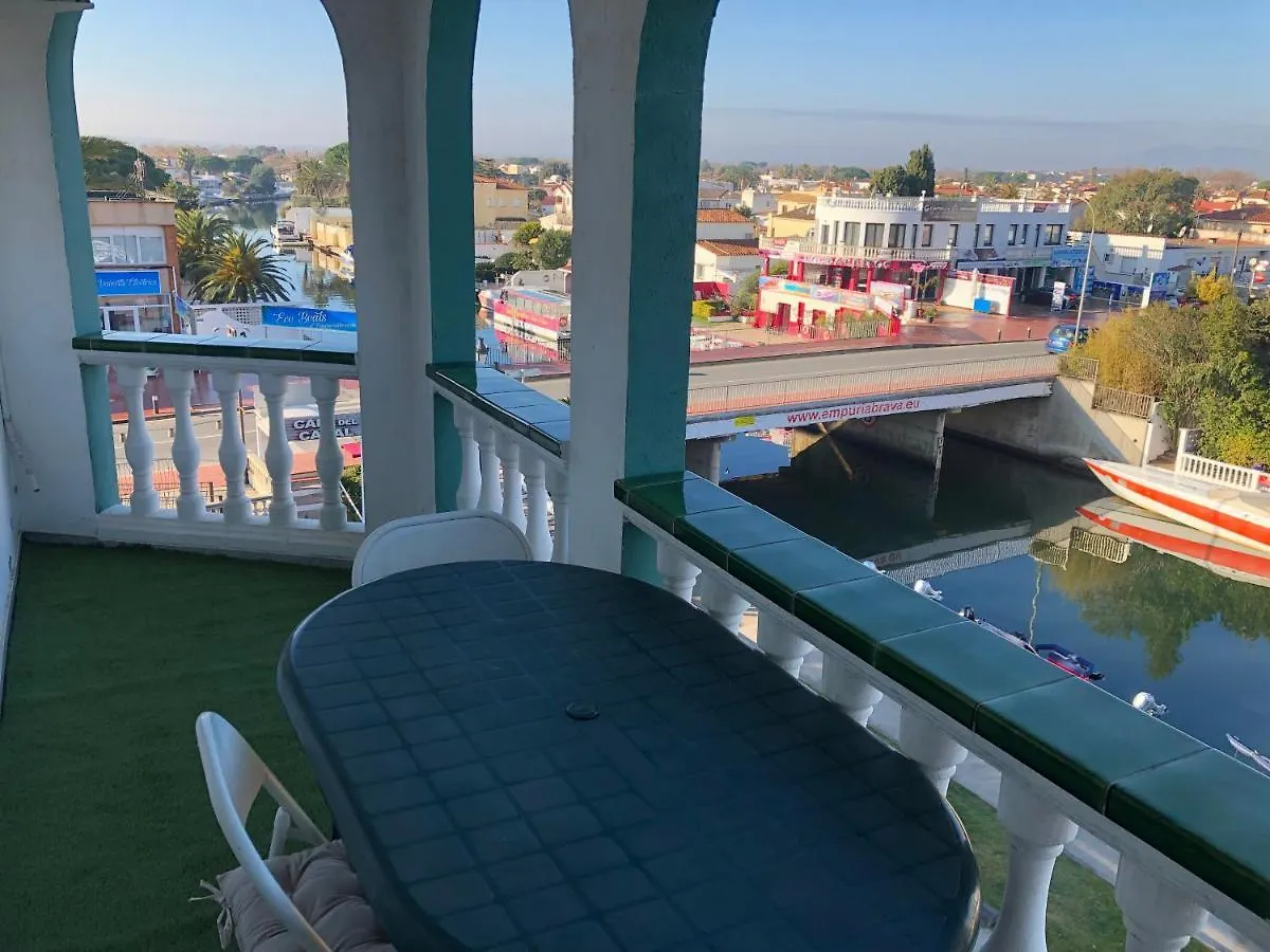 公寓 Le Marinola Empuriabrava Port - 69M2- Vue Canal Principal - Plage Centrale 500M