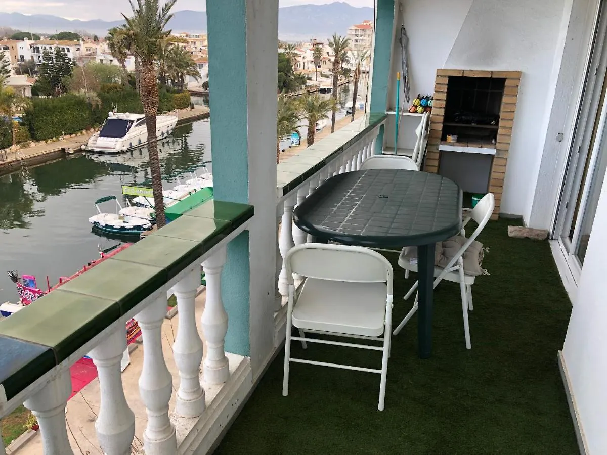 Le Marinola Empuriabrava Port - 69M2- Vue Canal Principal - Plage Centrale 500M 西班牙