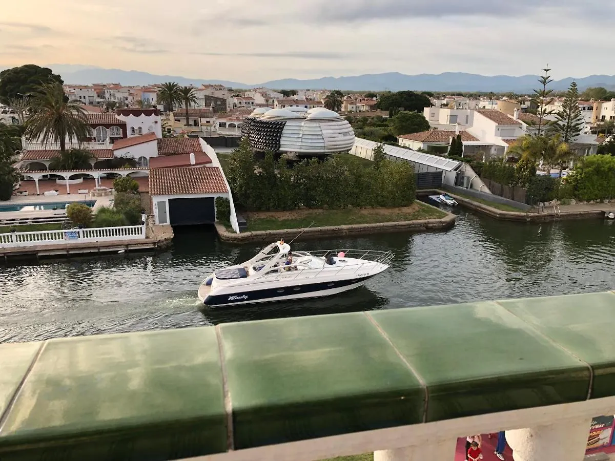 公寓 Le Marinola Empuriabrava Port - 69M2- Vue Canal Principal - Plage Centrale 500M